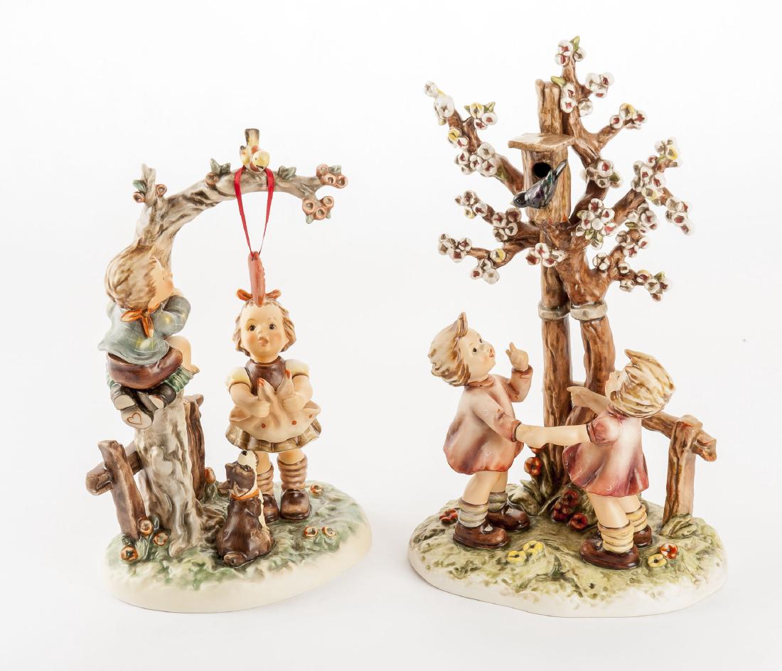 2 Hummel Century Figurines Incl Welcome Spring (1 of 4)