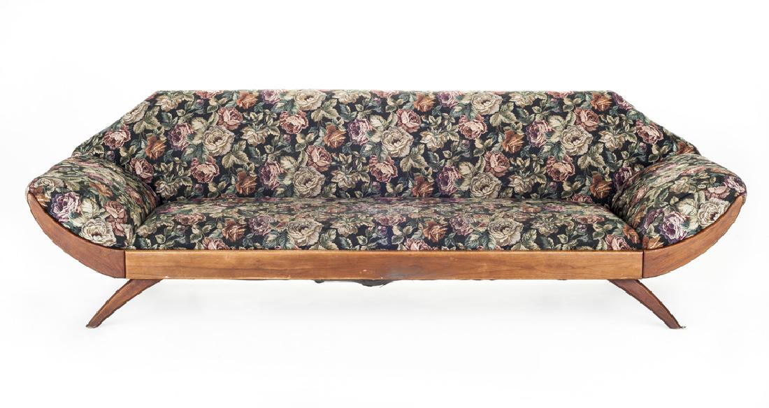 Adrian Pearsall Attributed Gondola Sofa (1 of 3)