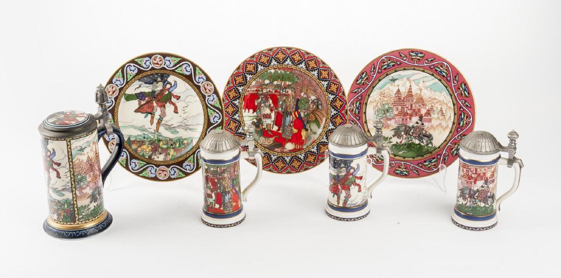 Villeroy & Boch Maria Morevna Plates & Steins (1 of 4)