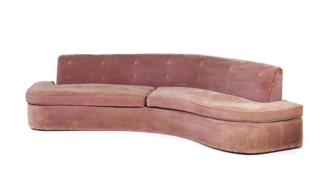 Mid-Century Serpentine Sofa Att to V Kagan (1 of 2)