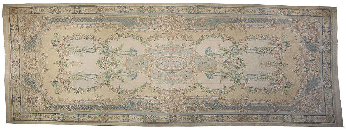 French Aubusson Style Room Size Rug (1 of 8)