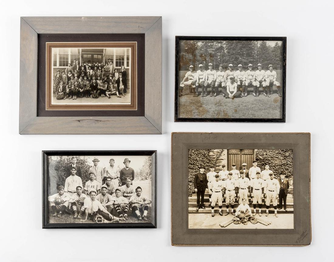 4 Circa 1920s Baseball Photographs incl. George (1 of 6)