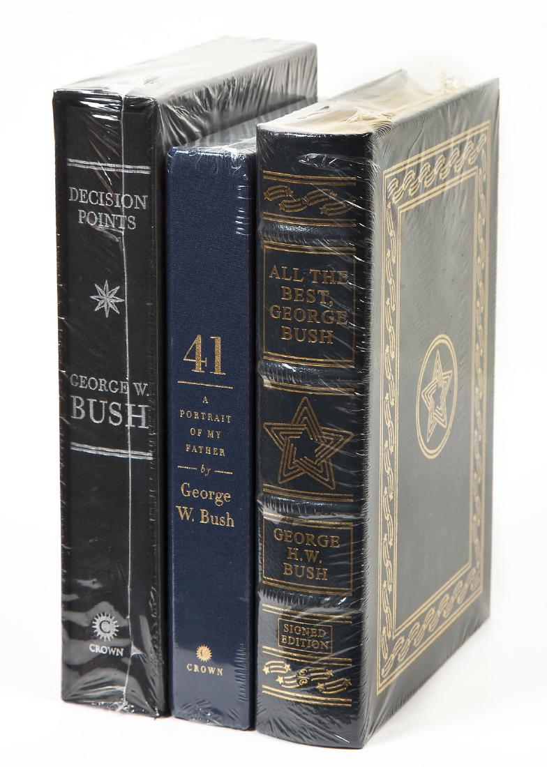 3 President George Bush Signed Books Incl 41 (1 of 3)