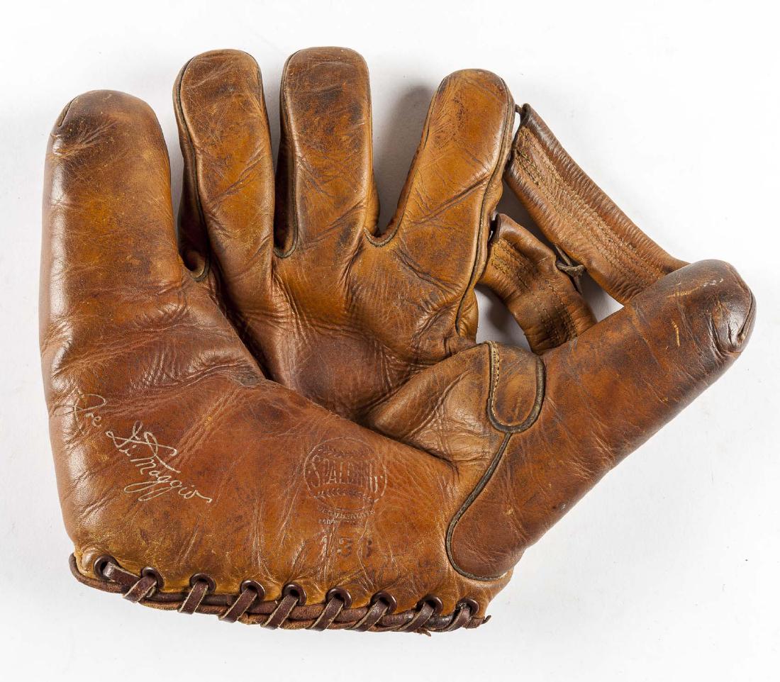 Spalding Joe DiMaggio Split Finger Baseball Glove (1 of 8)