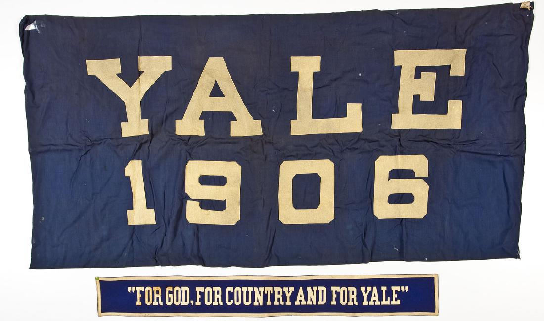 1906 Yale Flag & Banner (1 of 5)
