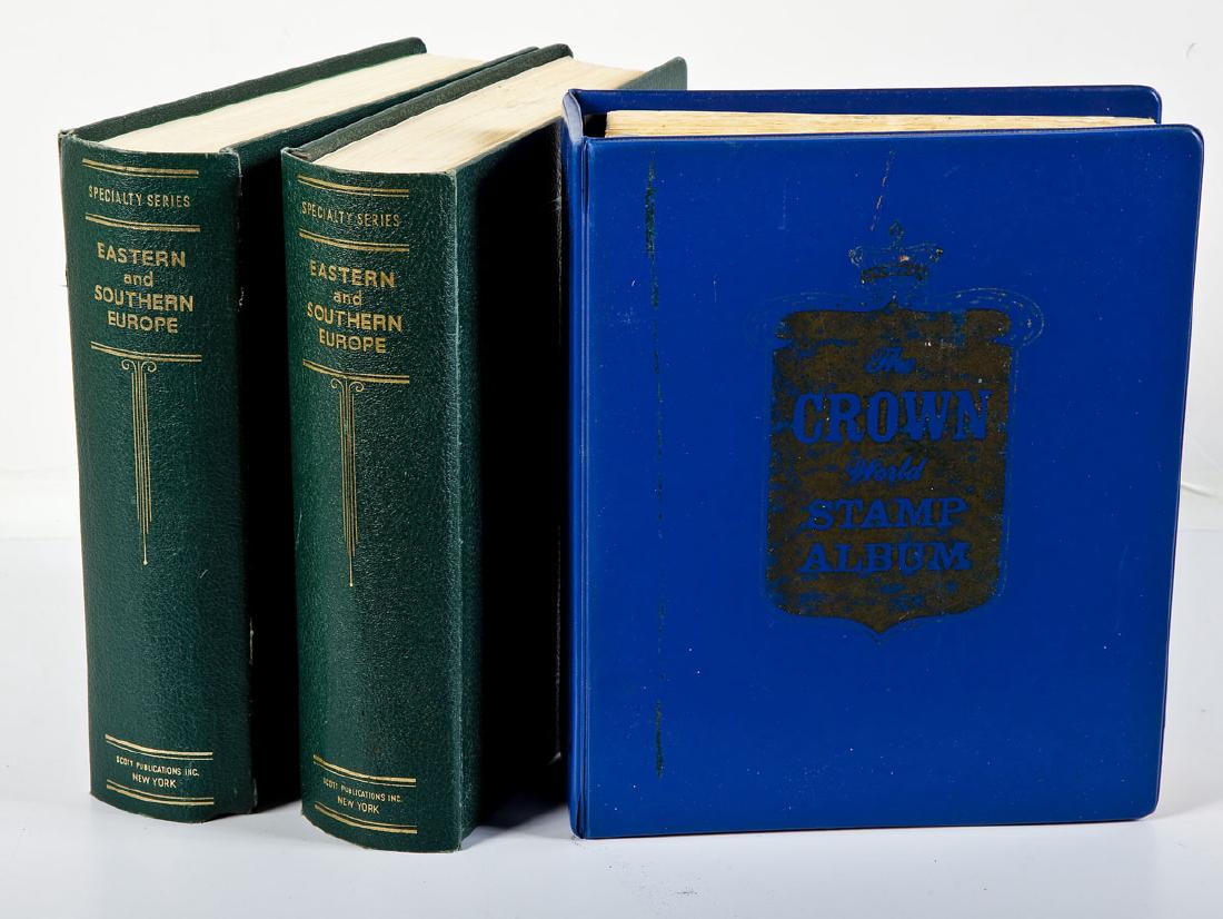 3 Stamp Albums Inc. Scott Specialty Series & Crown (1 of 12)