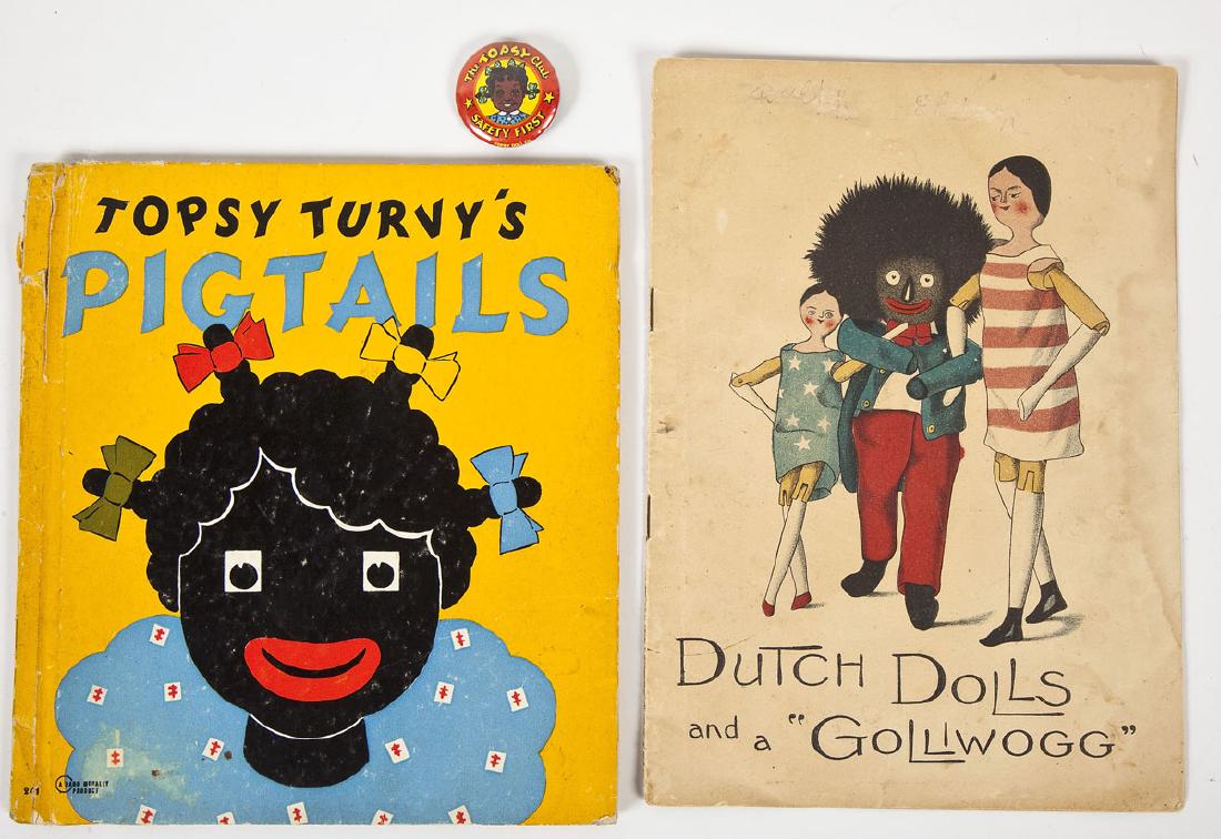 Dutch Dolls & a Golliwogg with Topsy Turvy (1 of 2)