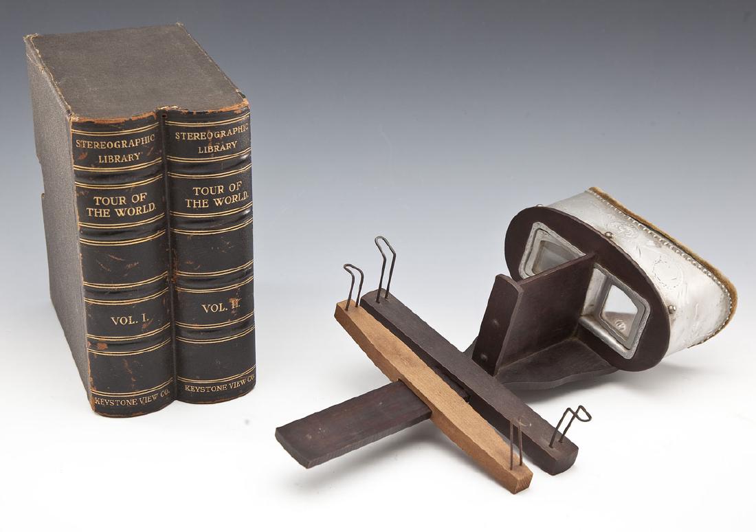 Monarch Stereoscope by Keystone w/ 88 Cards (1 of 4)