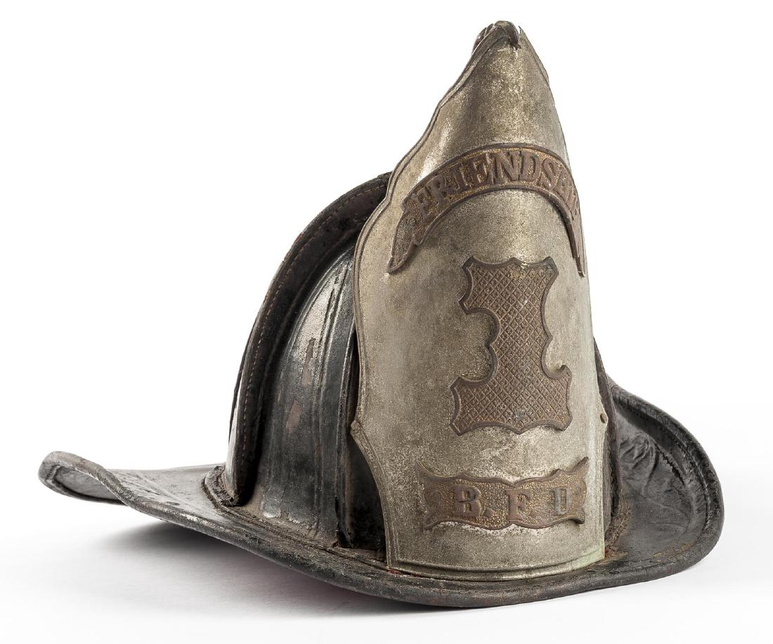 Early Bloomsburg Friendship Fire Co. #1 Helmet (1 of 7)