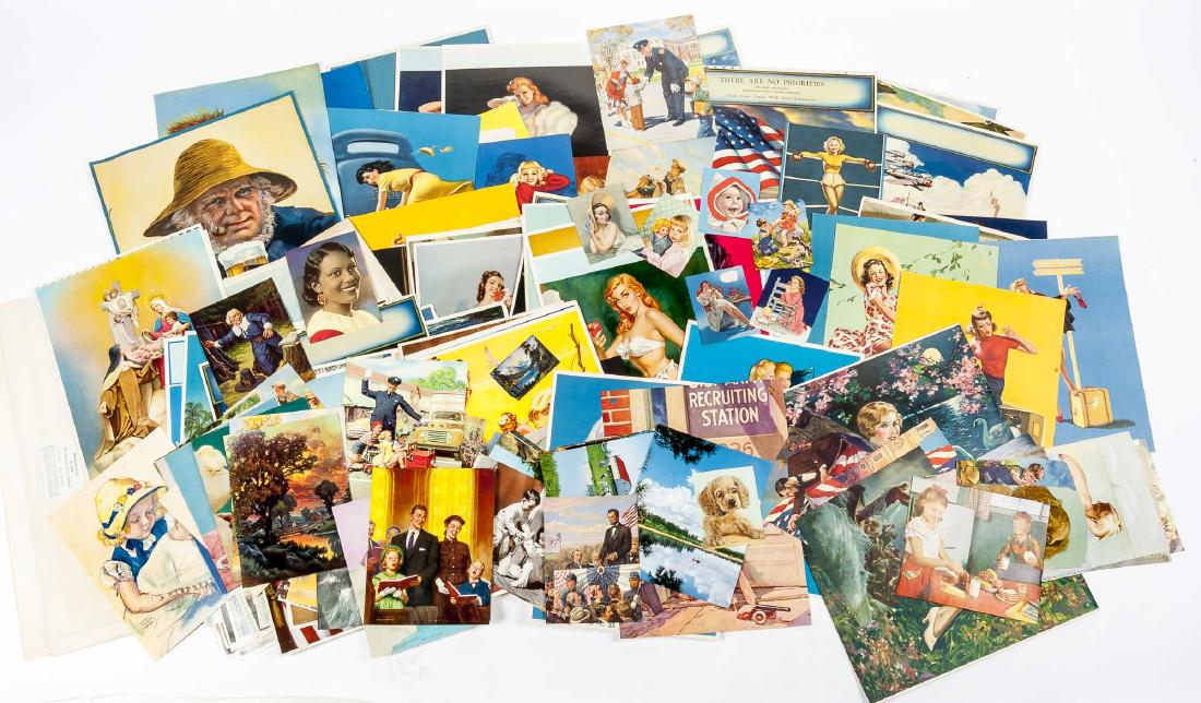 100+ Vintage Calendar pages Incl Samples (1 of 8)