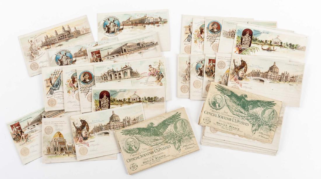 4 Sets of Goldsmith Columbian Expo Postcards (1 of 6)