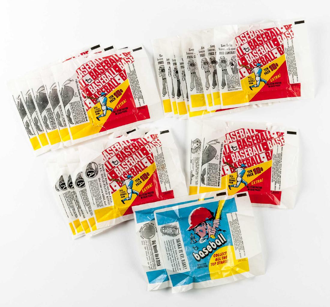 1970-1971 Topps Baseball Wrappers (1 of 4)