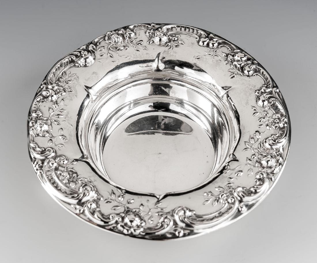 Alvin Sterling Floral Repousse Candy Dish (1 of 1)