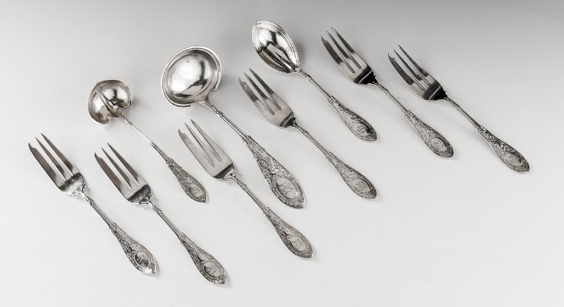 9 Pieces Whiting Arabesque Flatware (1 of 4)