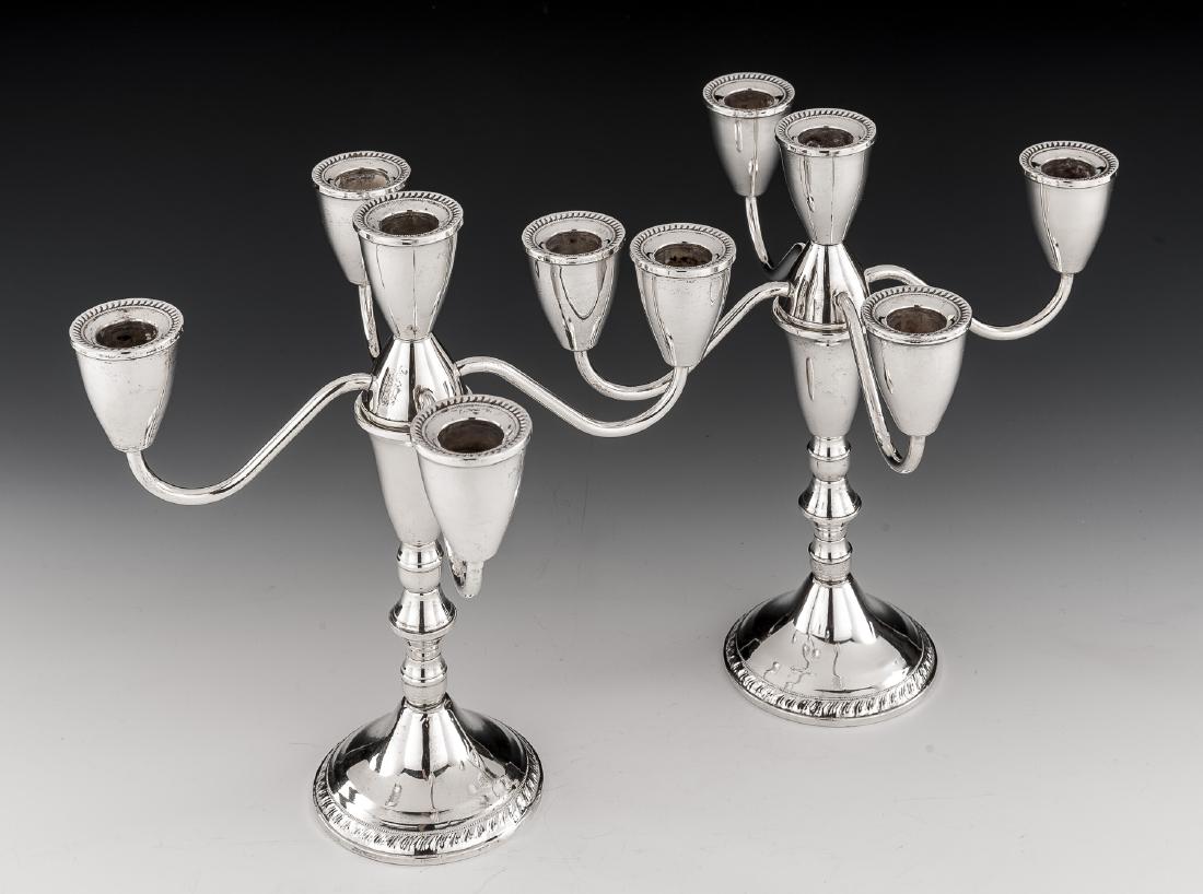 Pair Duchin Weighted Sterling Candelabra (1 of 2)