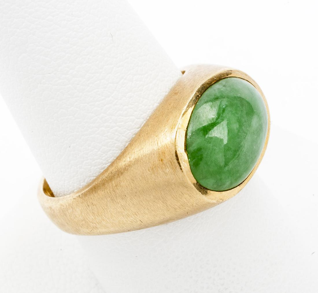 10K Jadeite Ring (1 of 1)
