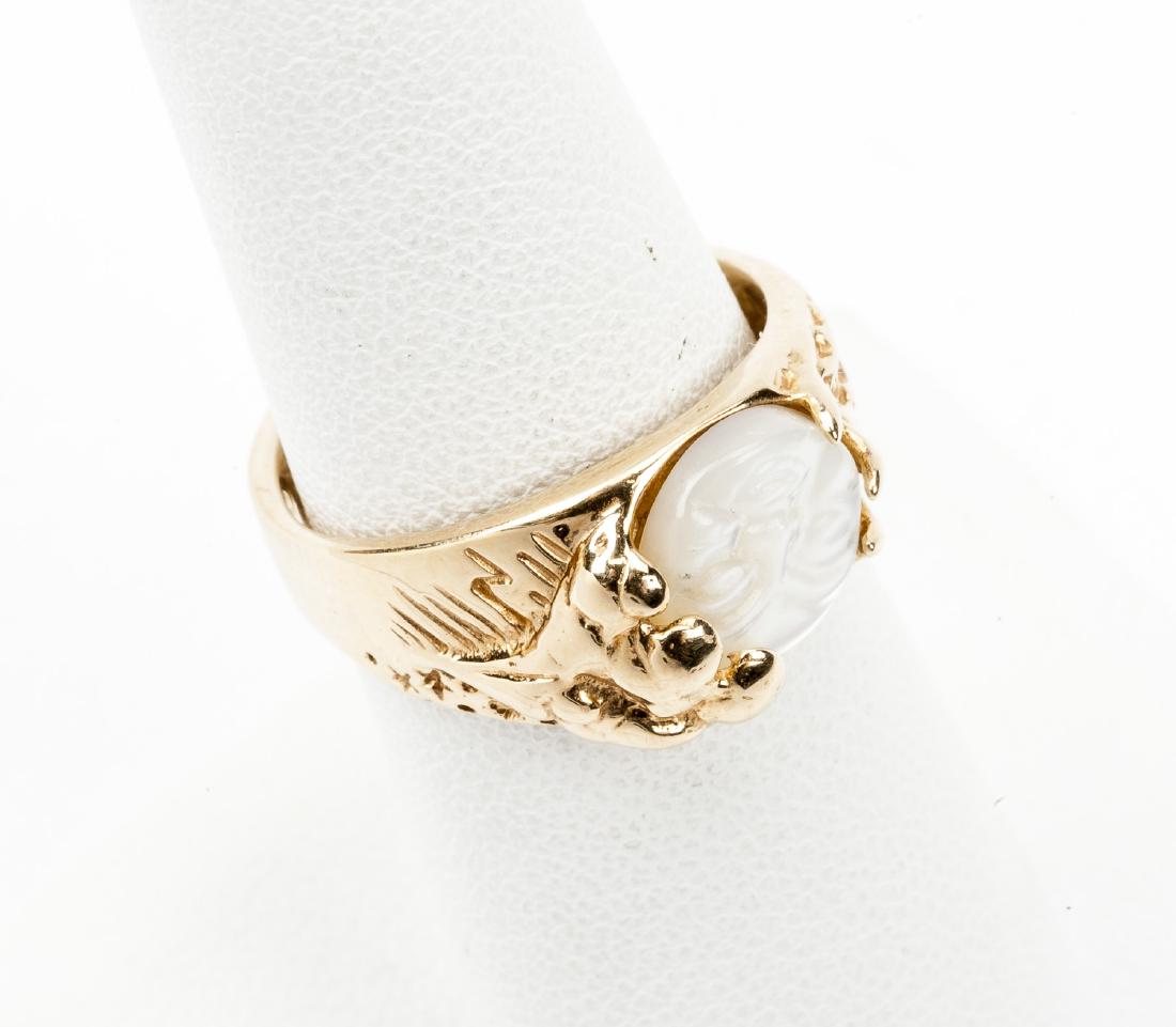 10K Moonstone Ring (1 of 1)