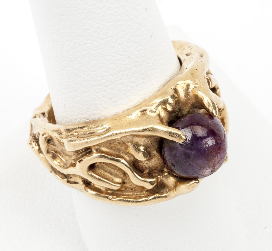 14K Star Sapphire Ring (1 of 1)