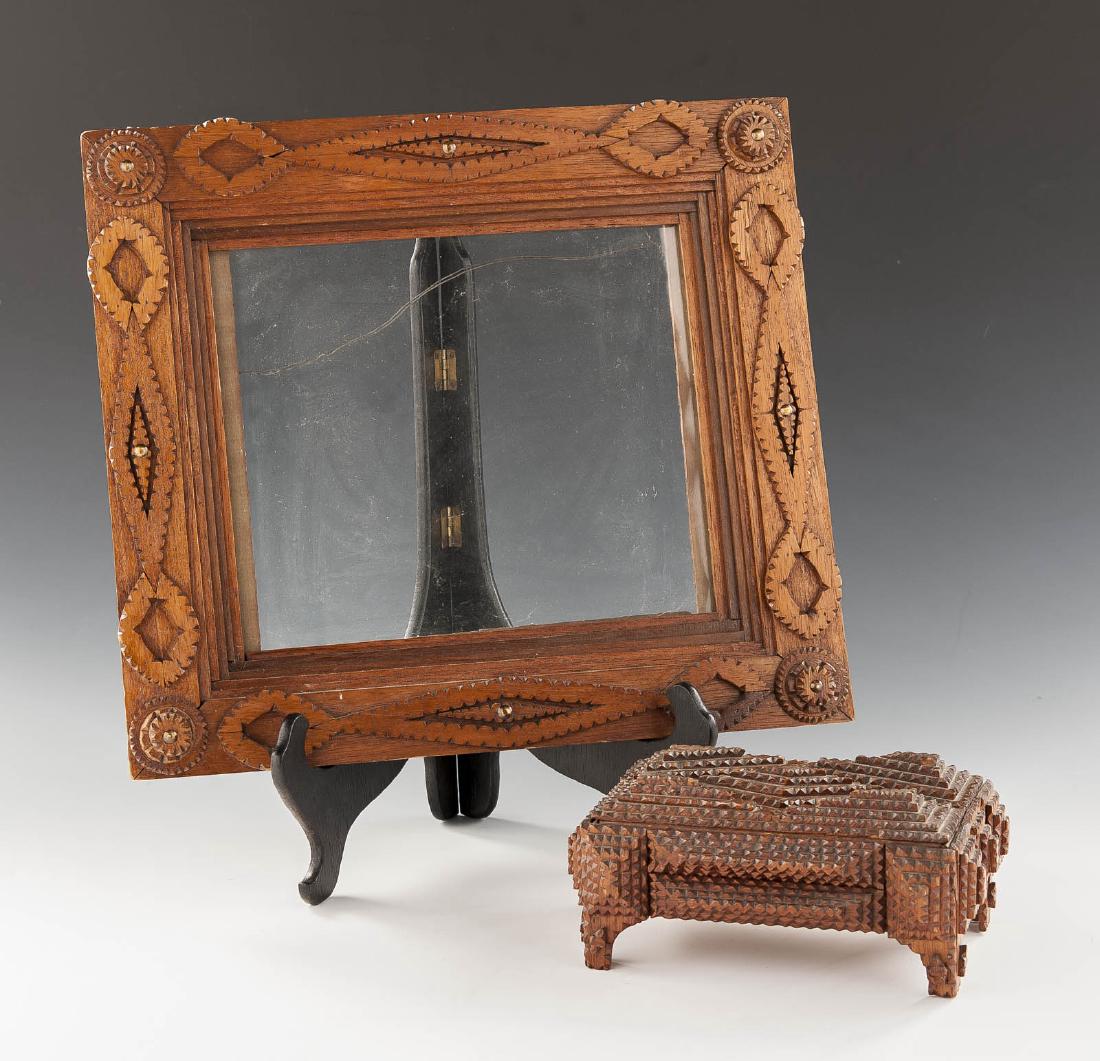 2 Pcs of Tramp Art (1 of 4)