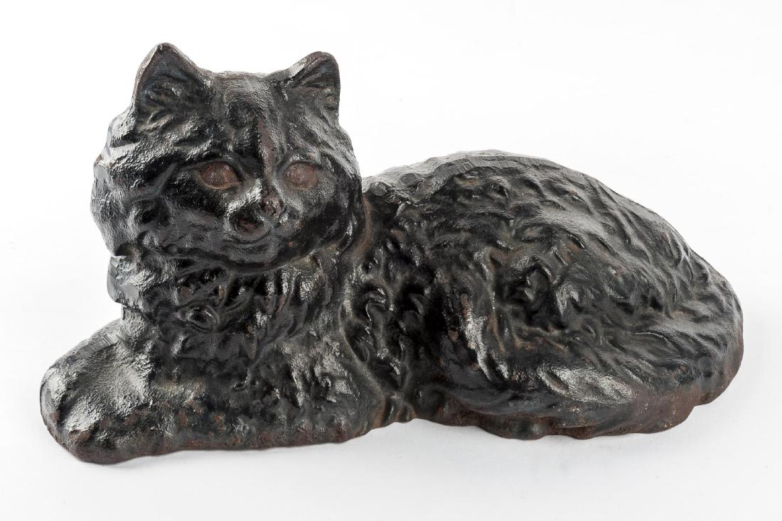 Cast Iron Cat Doorstop (1 of 3)