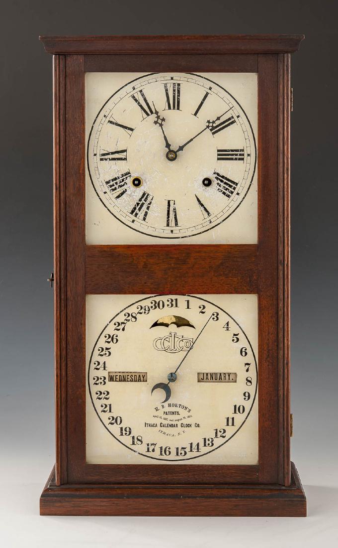 H.B. Horton Patent Ithaca Calendar Clock #10 (1 of 12)