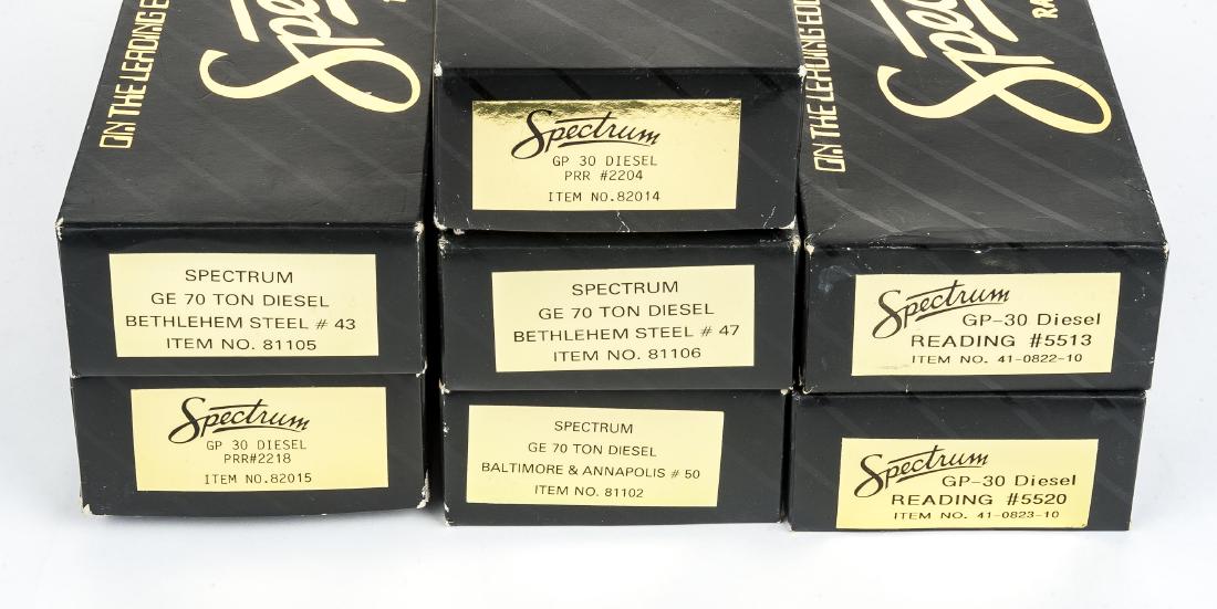 7 Spectrum Diesel Locomotives in OBs (1 of 2)