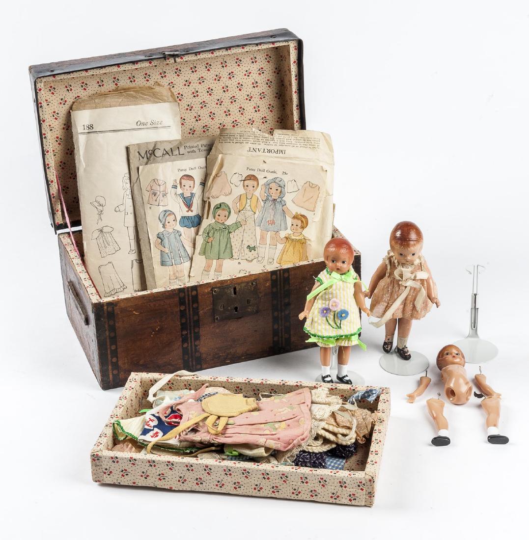 Wee Patsy by Effanbee w/ Patterns & Clothing (1 of 4)