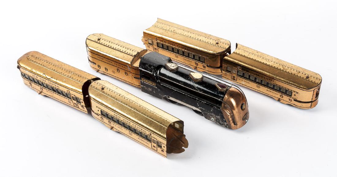 Marx Copper Mercury NYC Passenger Set (1 of 1)