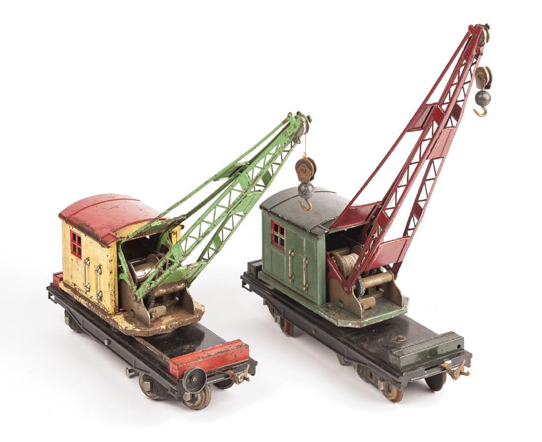 2 Lionel Lines Derricks 219 Incl Green & Yellow (1 of 8)