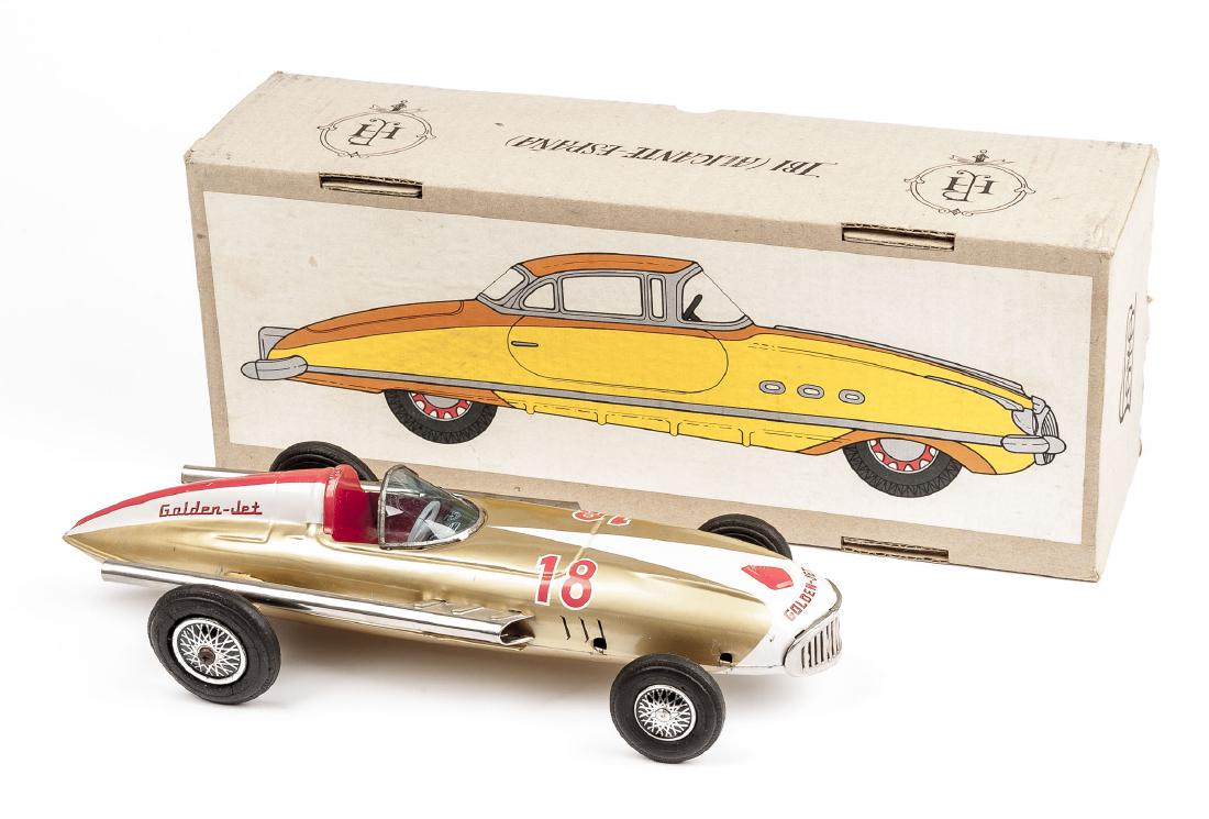 2 Tin Toy Cars Incl Paya (1 of 8)