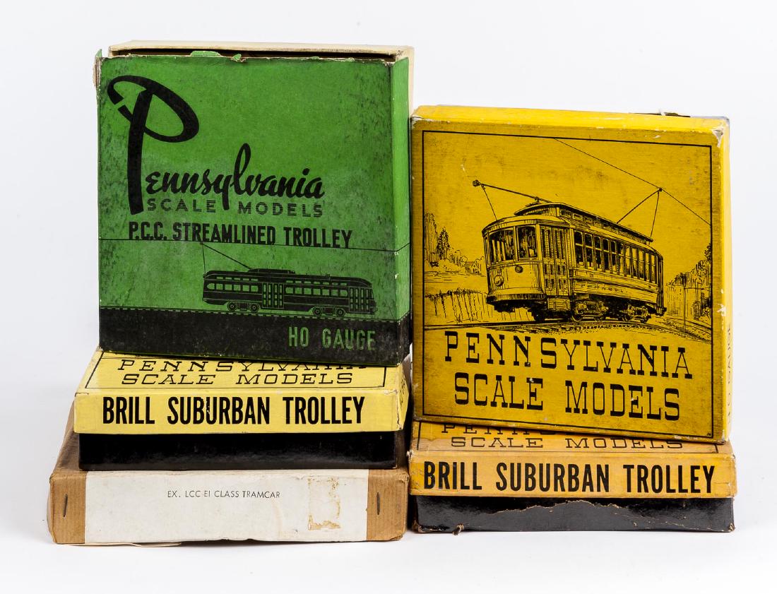 5 HO and OO Trolleys & Kits Incl Pennsylvania (1 of 2)