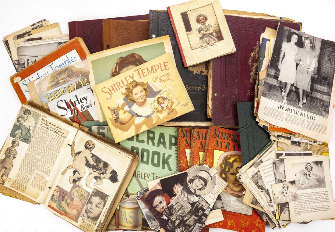 Large Shirley Temple Ephemera Lot Incl Scrapbooks (1 of 7)