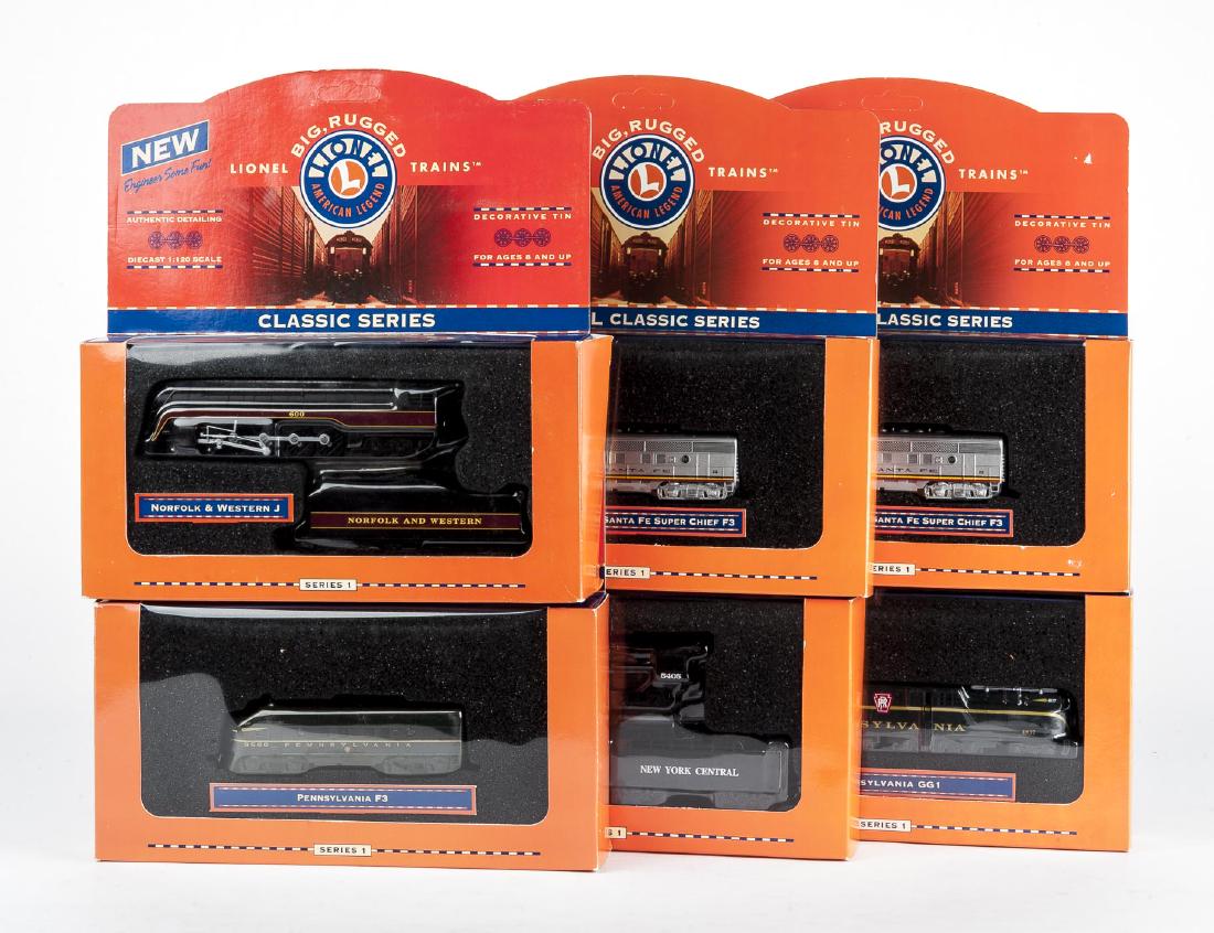 6 Lionel Big Rugged Trains Classics in OBs (1 of 2)