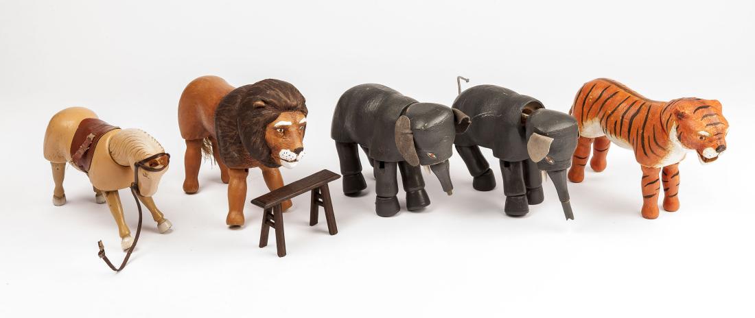 6 Pc Schoenhut Humpty Dumpty Circus Set (1 of 6)