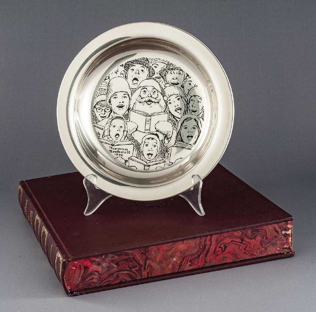 Norman Rockwell The Carolers Christmas Plate (1 of 3)