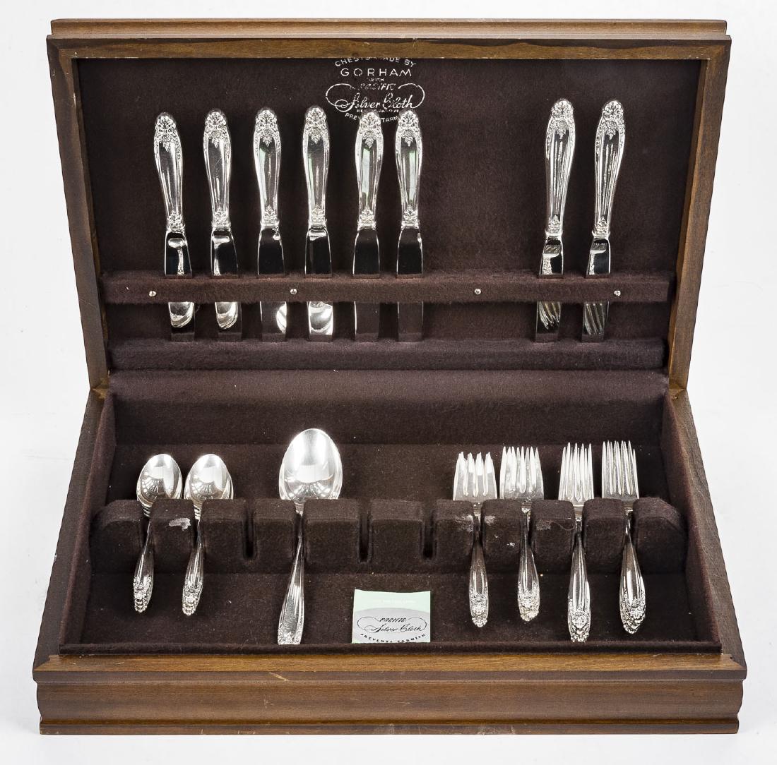 33 Pcs International Sterling Prelude Flatware (1 of 5)