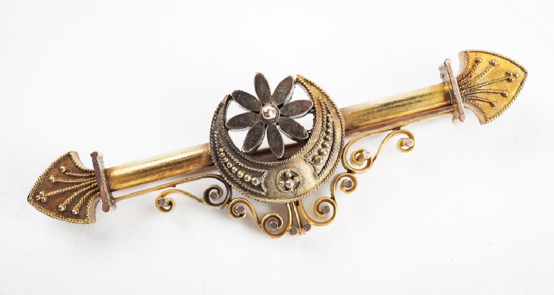 14K Victorian Bar Pin (1 of 2)
