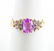 LeVian 18K Pink Sapphire & .36 CTW Diamond Ring