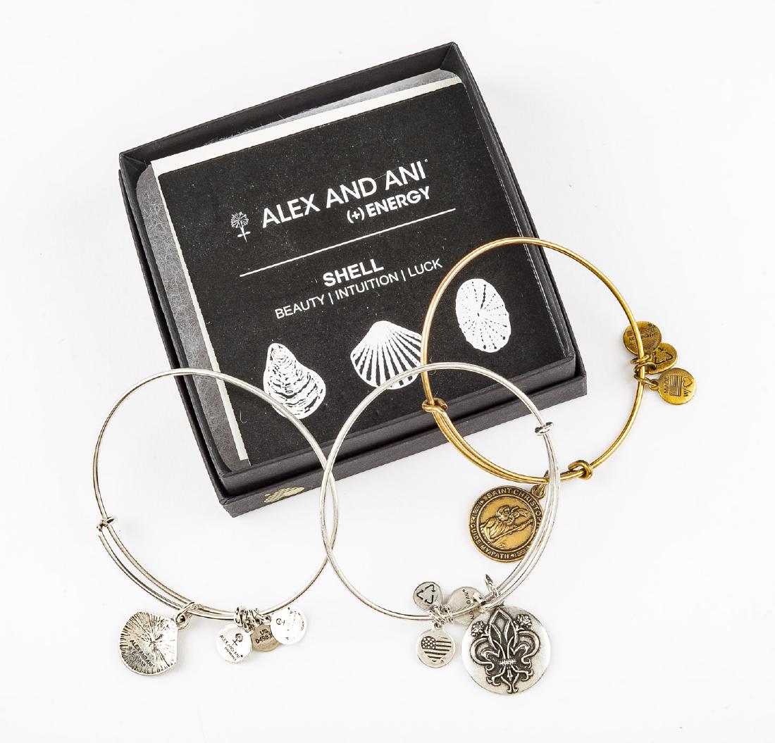 3 Alex & Ani Charm Bracelets (1 of 4)