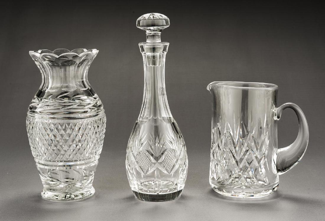 3 Pcs Waterford Crystal Glassware (1 of 2)