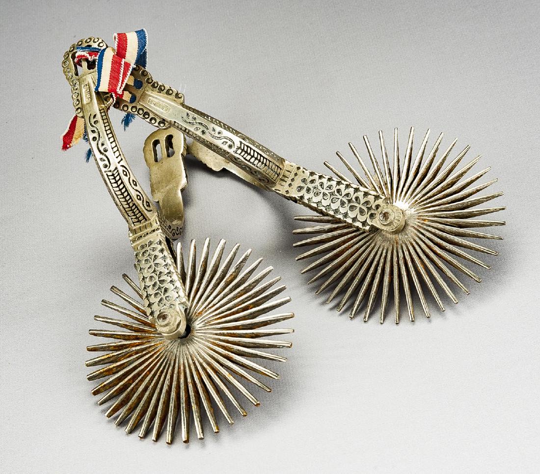 Pair of Chilean Brass Spurs (1 of 4)
