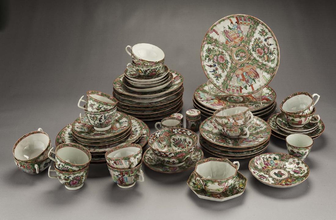 54 Pc Rose Medallion Dish Set (1 of 5)
