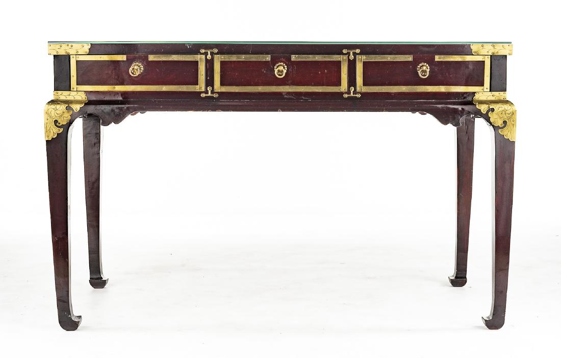 Brass Mounted Writing Desk (1 of 4)