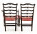 Set of 8 Chippendale Revival Ribbon Back Chairs - 5