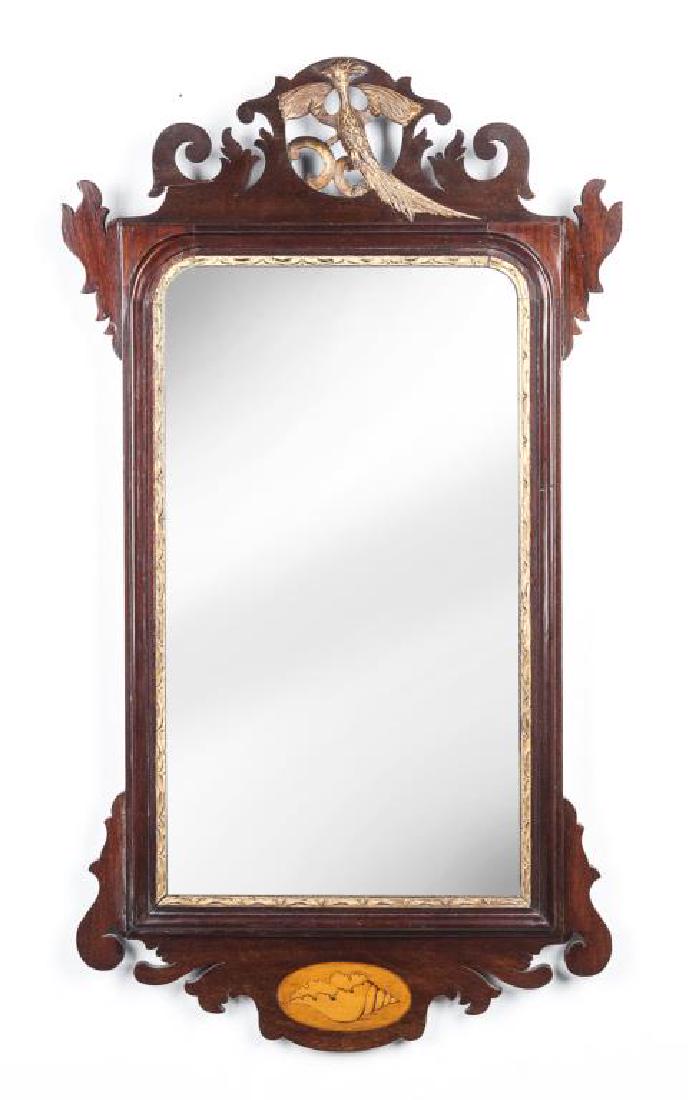 Chippendale Mirror with Phoenix Crest (1 of 5)