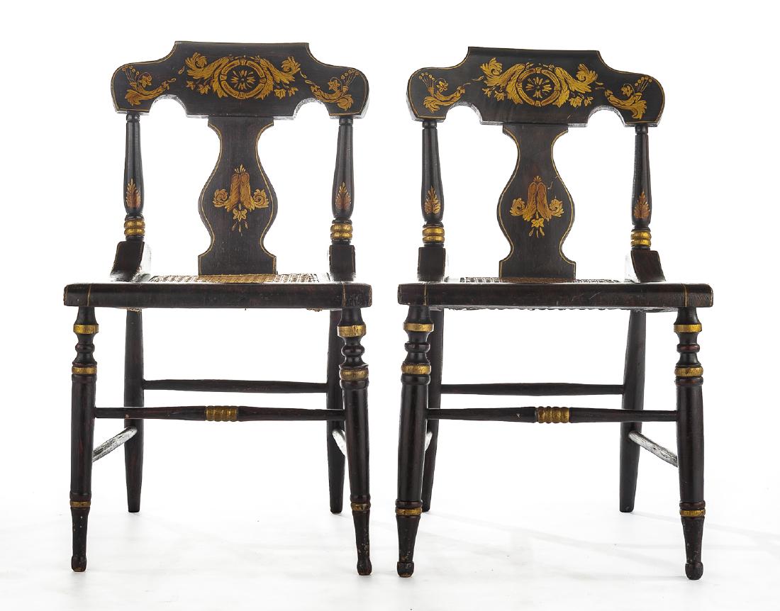 Pair of Baltimore Empire Side Chairs (1 of 4)