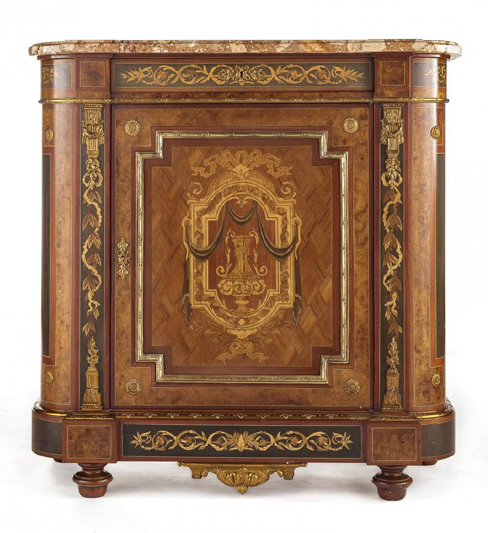 French Louis XV Parlor Cabinet (1 of 7)