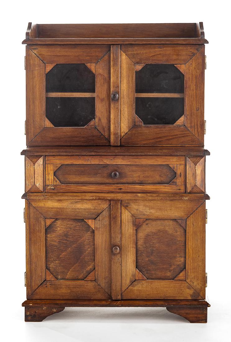 Bench Constructed Miniature Cupboard (1 of 3)