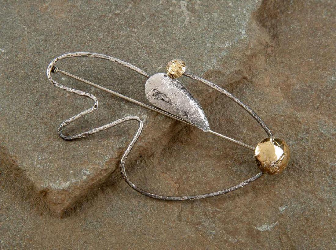 Sydney Lynch Sterling Brooch