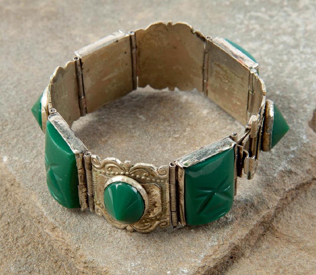 Mexican Sterling Link Bracelet (1 of 2)